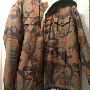 Levi’s x Justin Timberlake Camo Sherpa